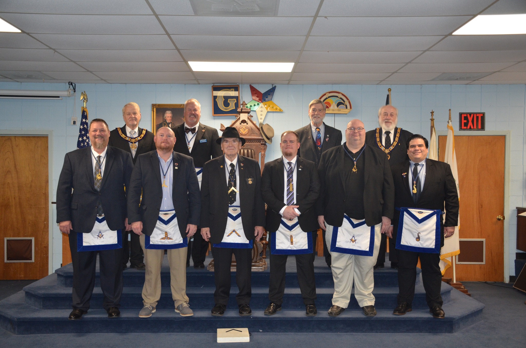 Bartlett Lodge #211 Officers 