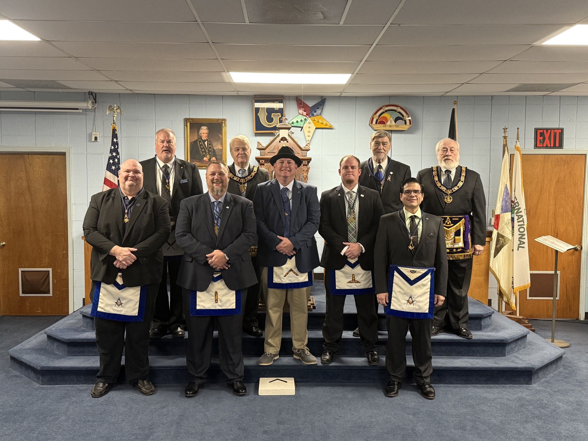Bartlett Lodge #211 Officers 